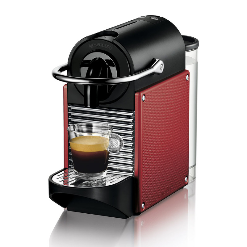 Nespresso EN124.R Pixie Carmine Macchina per caffè espresso - rosso