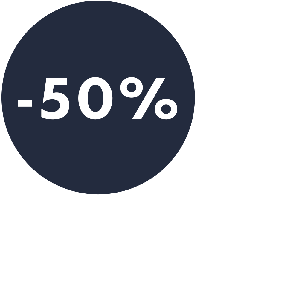 50% отстъпка на кафемашини при покупката на 150 или повече капсули