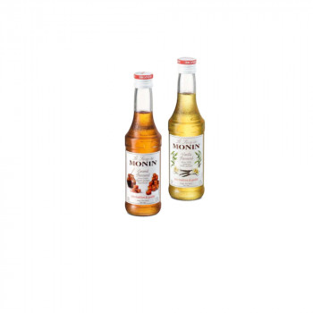 MONIN SYRUP KIT - VANILLA & CARAMEL 