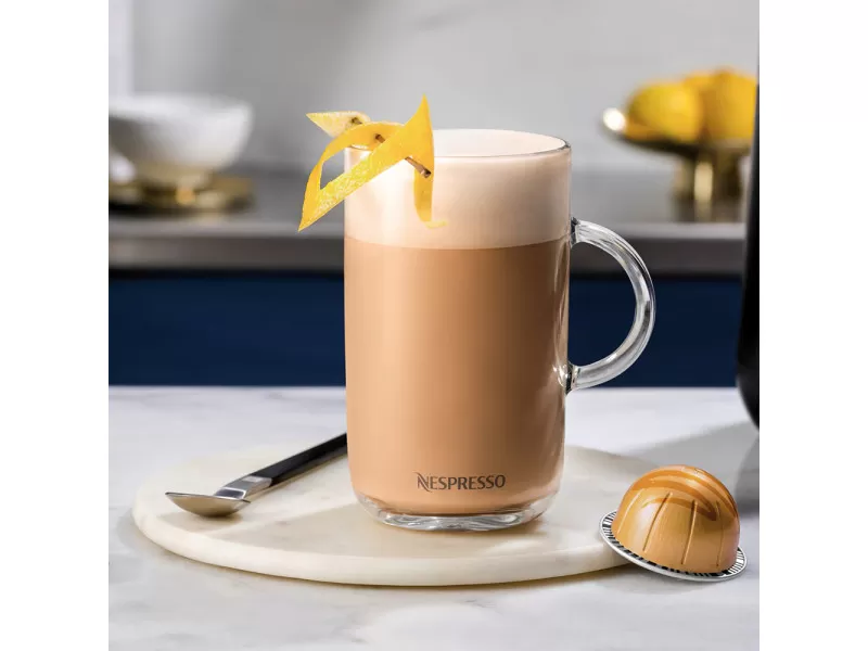 CARAMEL COOKIE & LEMON ZEST LATTE