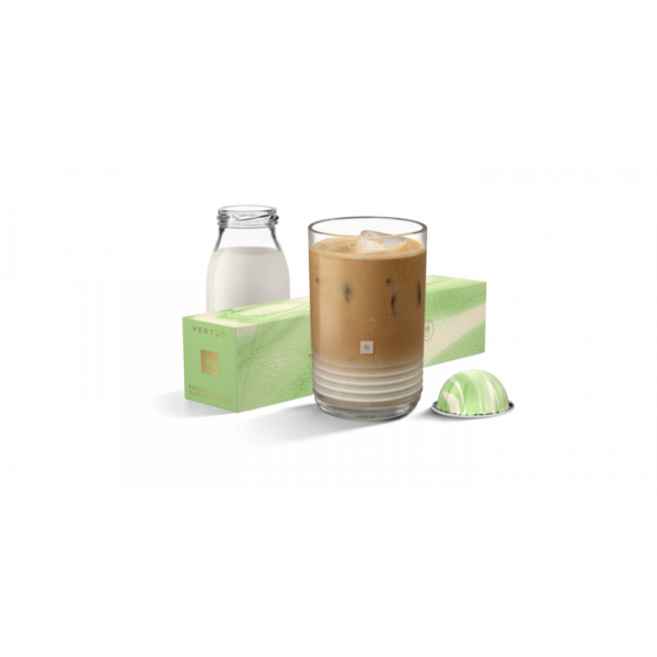 Pistachio Vanilla Flavour Over Ice