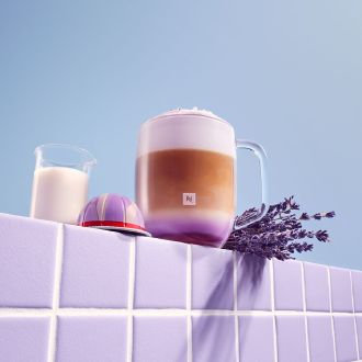 Ube lavender vanilla latte