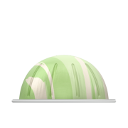 Pistachio Vanilla Flavour Over Ice